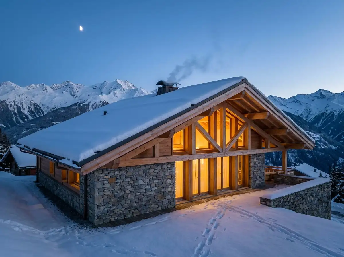 Alpine Chalet & High-Altitude Mountain Retreats - Rowui Architecture