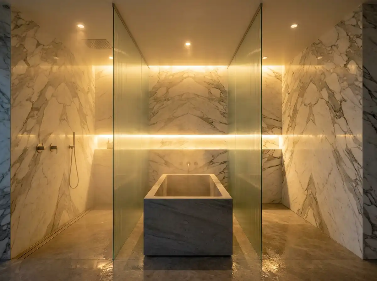 Bespoke Bathroom & Hammam Sanctuaries - Rowui Architecture
