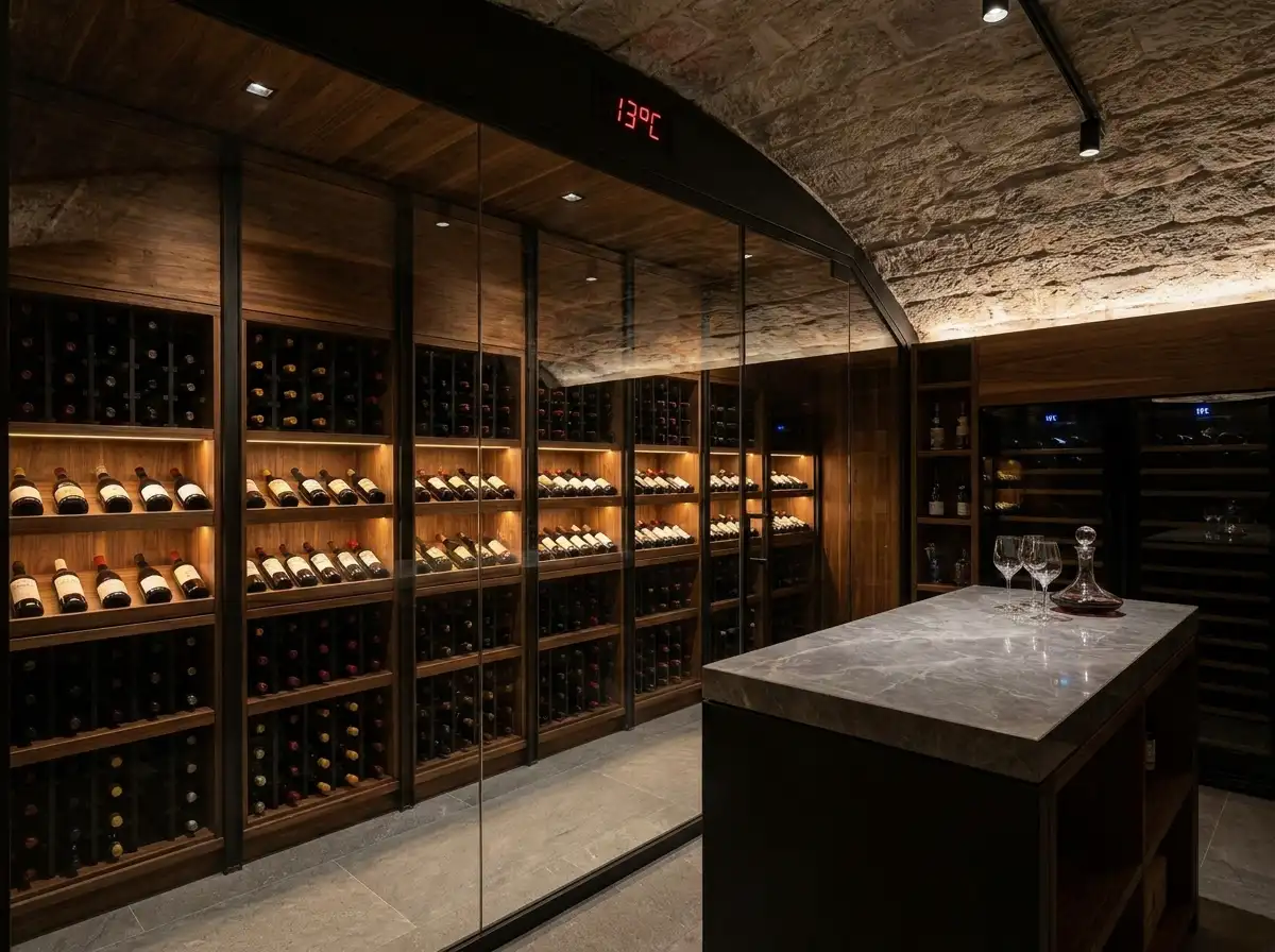 Curated Wine Cellars & Private Tasting Rooms - Rowui Architecture