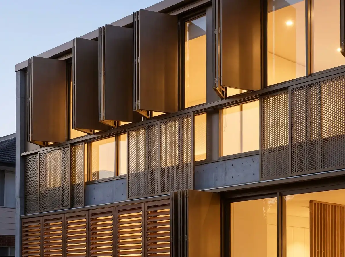 Kinetic Facades & Operable Architectural Screens - Rowui Architecture
