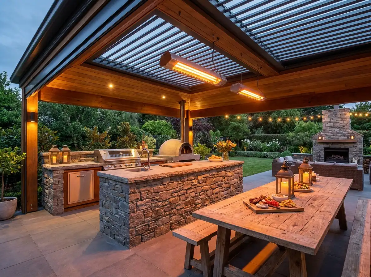 Outdoor Living Pavilions & Pergola Architecture