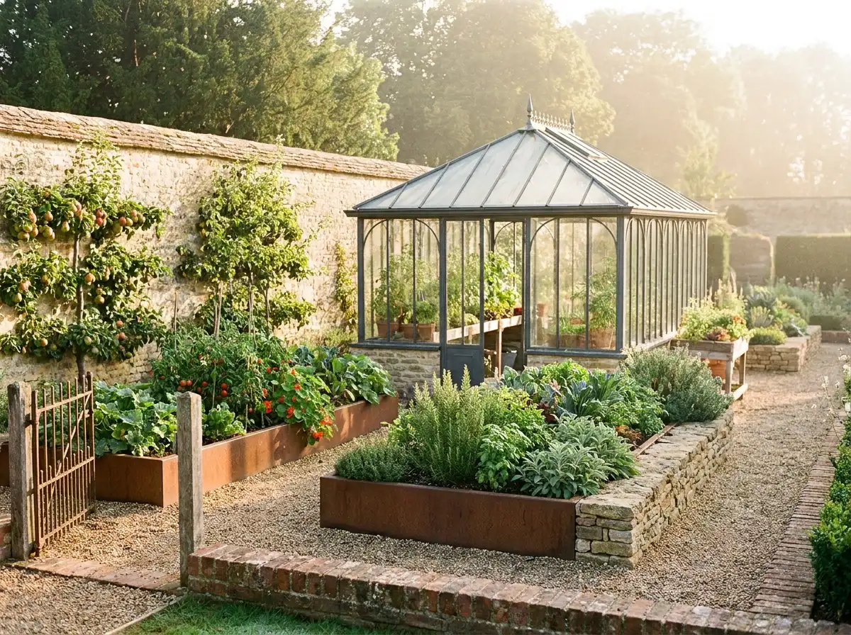 Sensory Potager & Micro-Climate Kitchen Orchards - Rowui Architecture