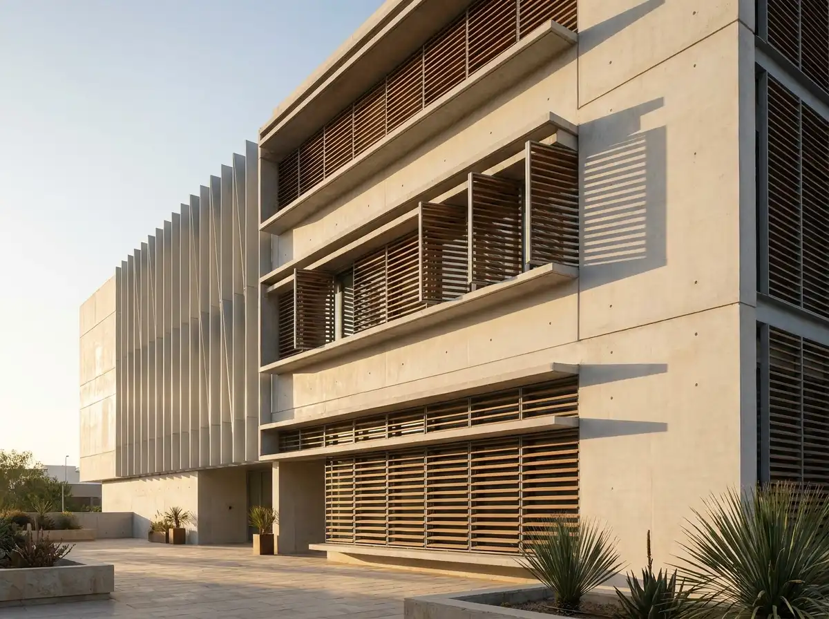 Solar Shading & Passive Architectural Facades - Rowui Architecture