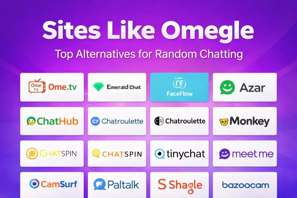 15 Sites Like Omegle That Still Work in 2026